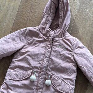 Zara Kids Girls Toddler Pink Puffer Jacket Coat 3-4 Years
